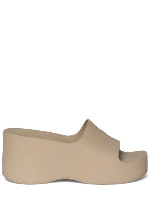 Chunky sandály na klínovém podpatku Balenciaga