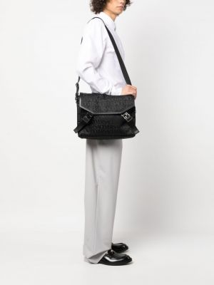 Tasche mit print Versace schwarz