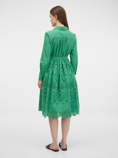 Košilové šaty Orsay zelené