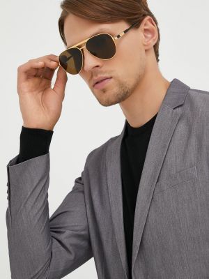 Okulary przeciwsłoneczne Gucci złote