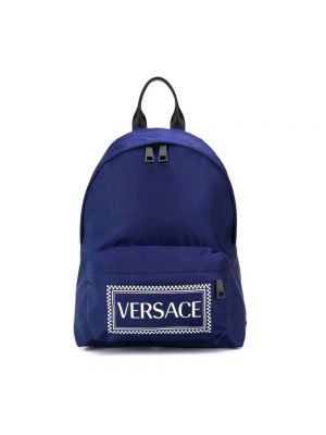 Plecak Versace niebieski