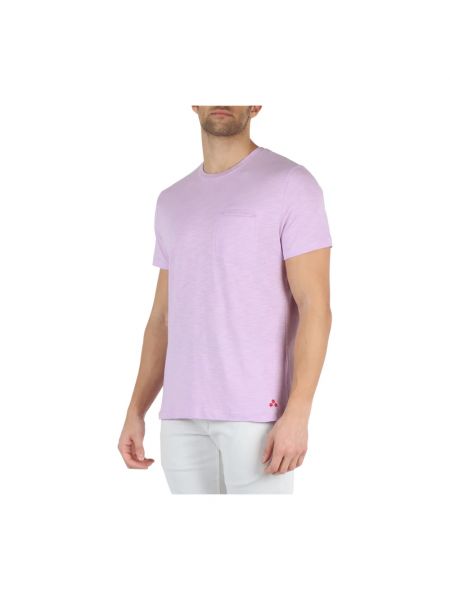 Camisa de algodón Peuterey violeta