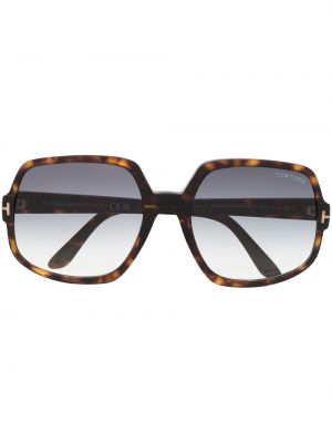 Överdimensionerad glasögon Tom Ford Eyewear brun