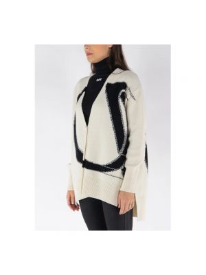 Cárdigan de lana Off-white