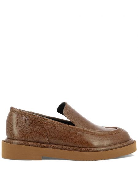 Slip-on læder loafers Paloma Barceló brun