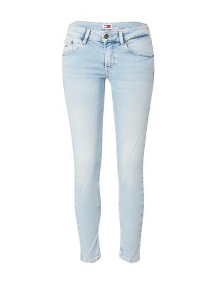 Дънки skinny fit Tommy Jeans светлосиньо