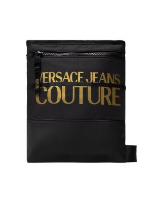 Borsa a spalla Versace Jeans Couture nero