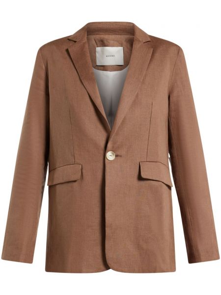 Blazer Asceno brun