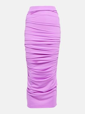 Midi sukně Alex Perry fialové