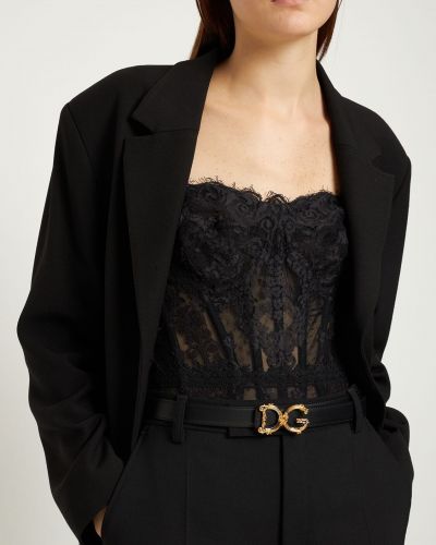 Cintura di pelle Dolce & Gabbana