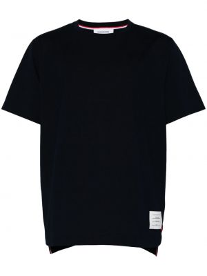 T-shirt en coton Thom Browne bleu