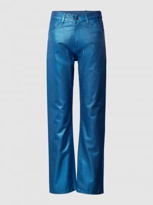 Proste jeansy z kieszeniami G-star Raw niebieskie