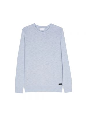 Sweter Calvin Klein niebieski