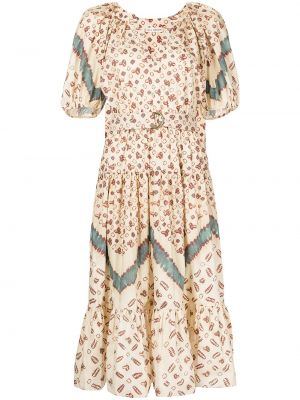 Bomull dress Ulla Johnson brun