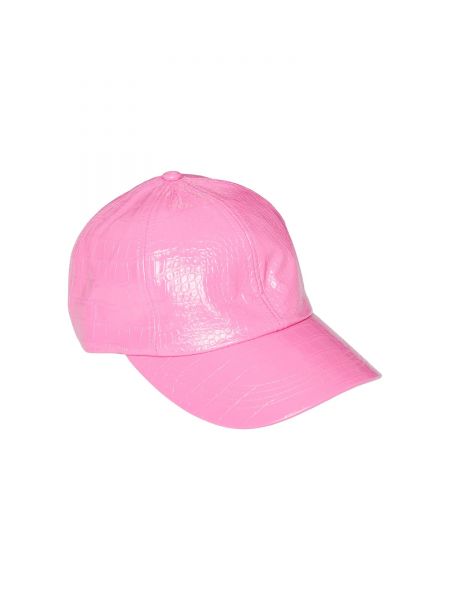 Cappello con visiera Pieces rosa
