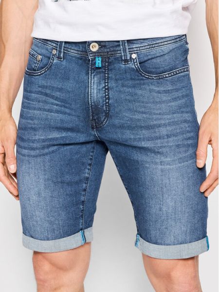 Szorty jeansowe Pierre Cardin, granatowy