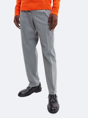 Фланелевые брюки карго Calvin Klein серые