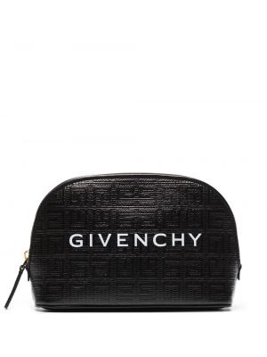 Pisemska torbica s potiskom Givenchy črna