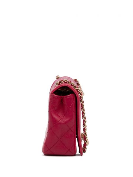 Crossbody rokassoma Chanel Pre-owned rozā