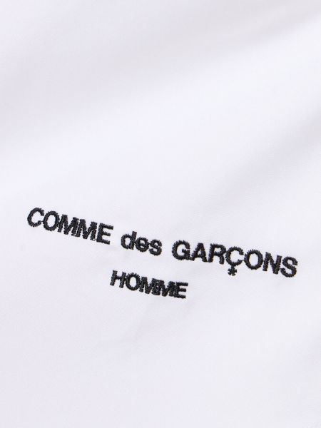 Camisa de algodón manga corta Comme Des Garçons Homme blanco