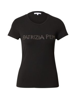 Тениска Patrizia Pepe черно