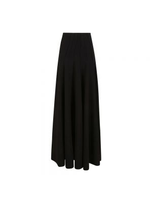 Długa spódnica plisowana Norma Kamali czarna