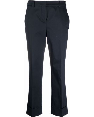 Pantalones rectos Incotex azul