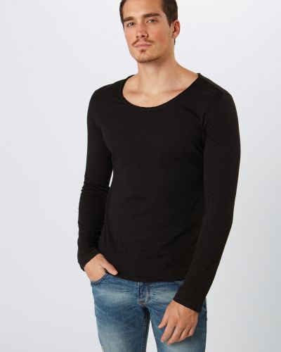 Μακρυμάνικη μπλούζα Key Largo μαύρο