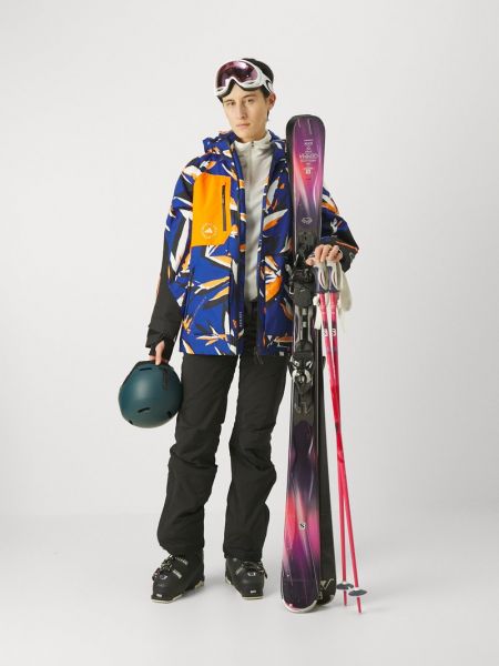 Kurtka narciarska Adidas By Stella Mccartney niebieska
