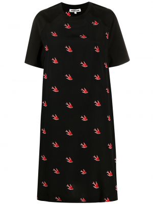 Košilové šaty Mcq Swallow - Černá