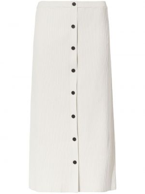 Suknja s gumbima Proenza Schouler White Label bijela