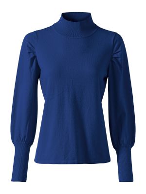 Пуловер Heine синьо