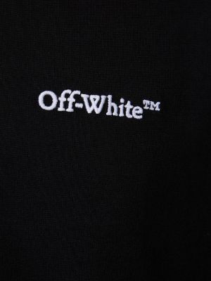 Pamučna majica Off-white crna