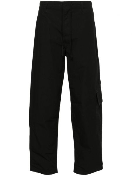 Relaxed панталон Yohji Yamamoto черно