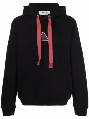 Hoodie Lanvin svart