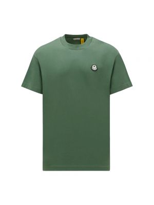 T-shirt di cotone Moncler verde