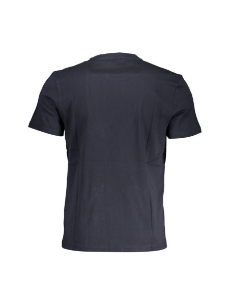 Camiseta de algodón con estampado Napapijri azul