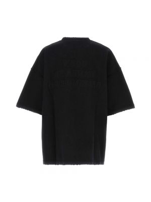 Koszulka oversize Vetements czarna