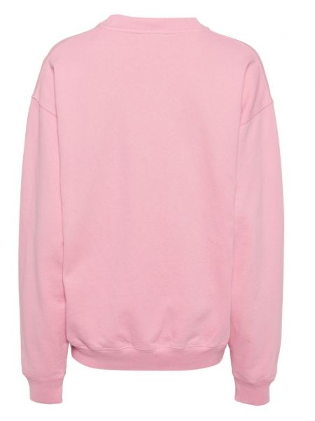 Sweatshirt aus baumwoll mit print Stockholm Surfboard Club pink