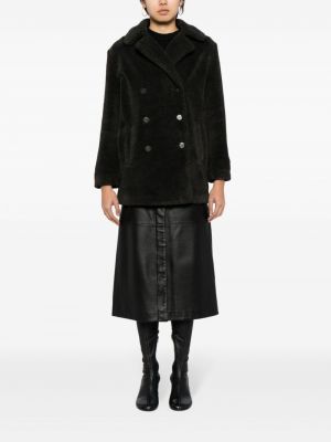 Kabát Fendi Pre-owned černý