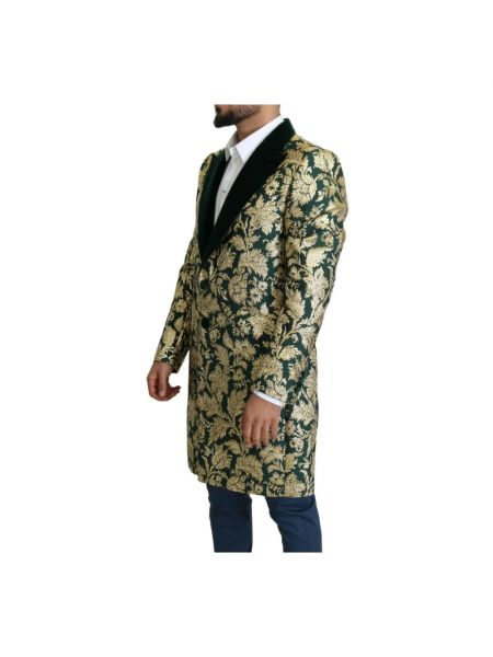 Płaszcz żakardowy szyfonowy Dolce And Gabbana
