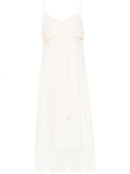 Φόρεμα με φιόγκο Simone Rocha λευκό