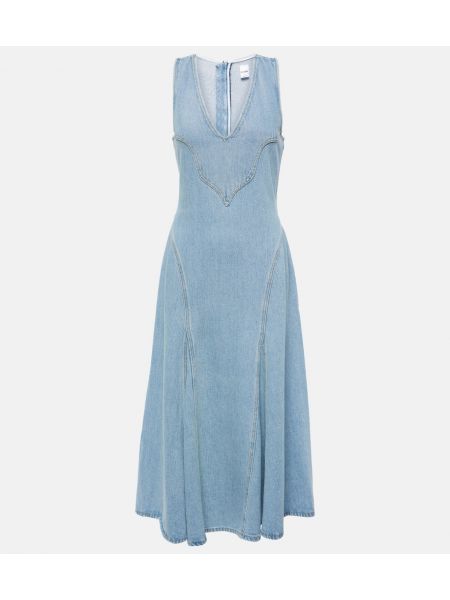 Džinsinė suknelė Re/done mėlyna