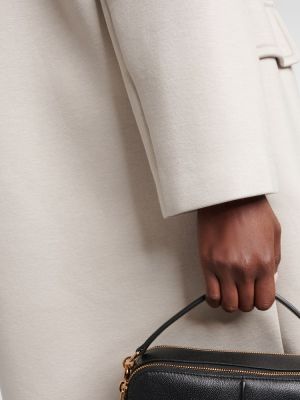 Παλτό από ζέρσεϋ 's Max Mara λευκό