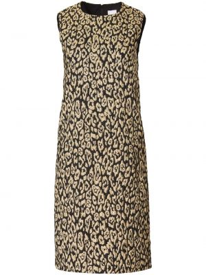 Jacquard leopardimustriga mustriline kleit Carolina Herrera