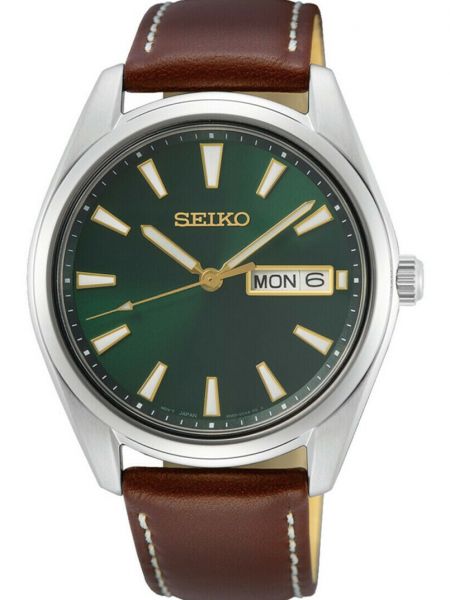 Часы Seiko коричневые