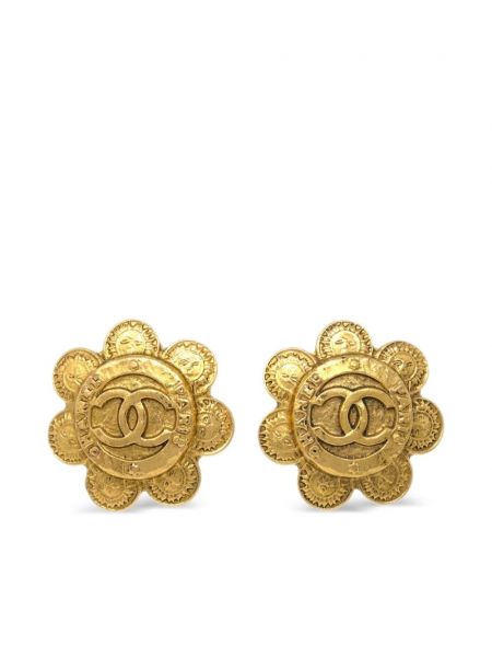Boucles d'oreilles à boucle Chanel Pre-owned