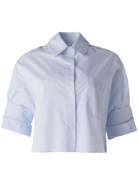 Bavlnená košeľa Twp modrá