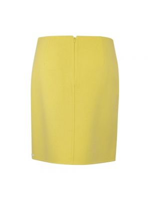 Mini falda de lana Max Mara amarillo