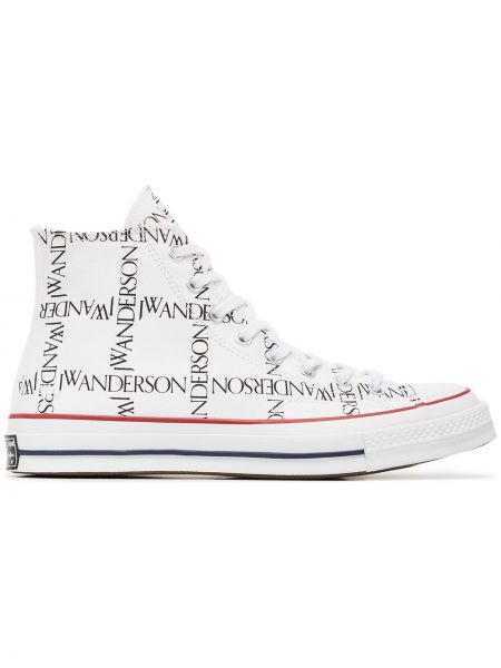 Sneaker mit print Converse weiß